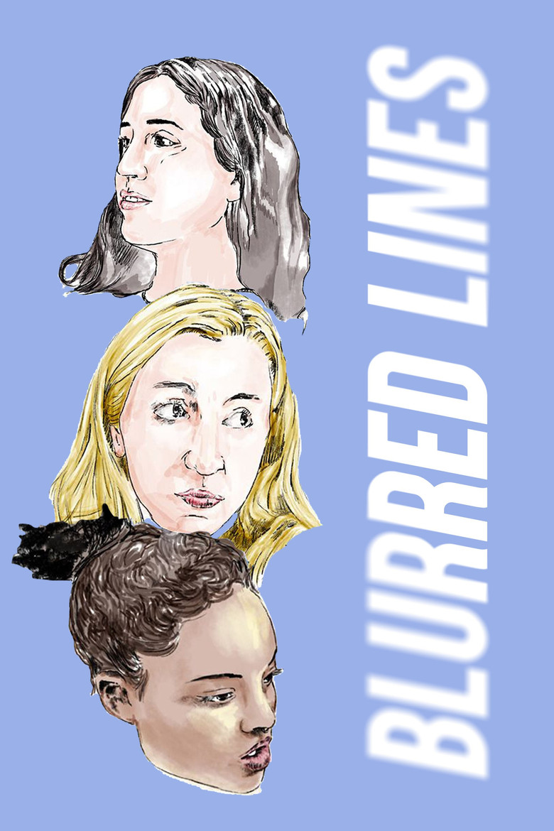 Blurred Lines poster background