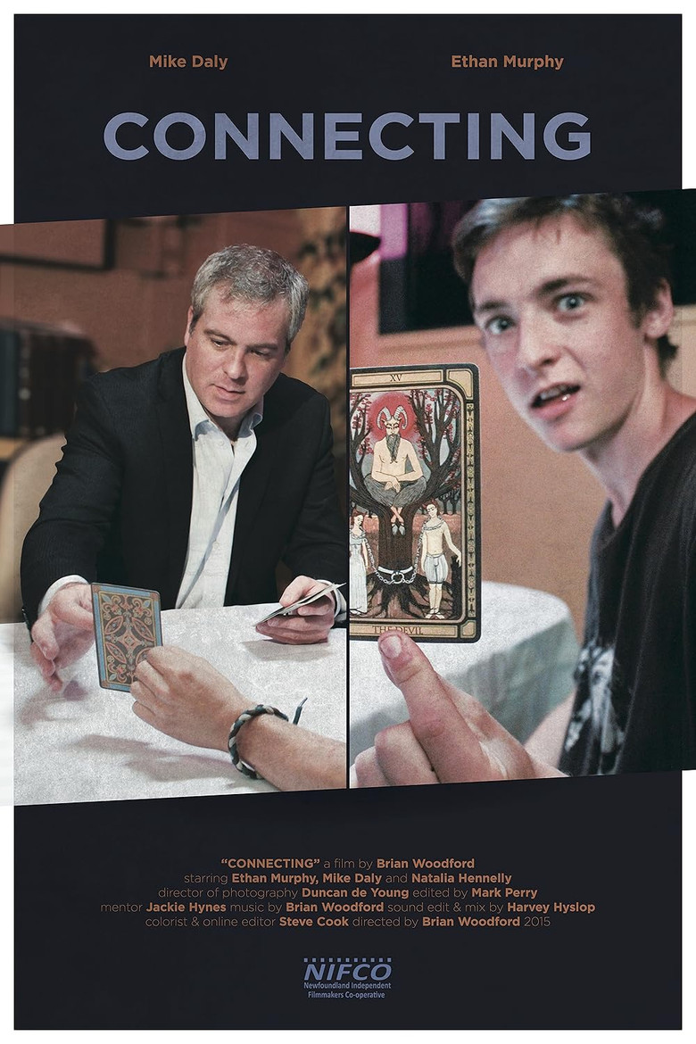 Connecting poster background