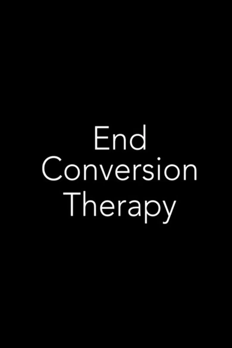 End Conversion Therapy poster background