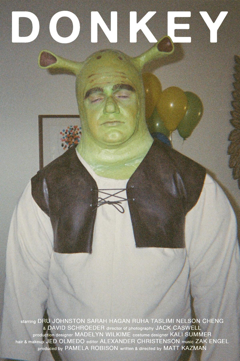 Donkey poster background