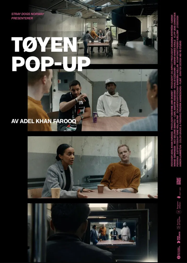 Tøyen Pop-Up poster background