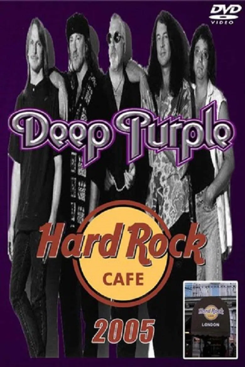 Deep Purple: Live at Hard Rock Café, London poster background