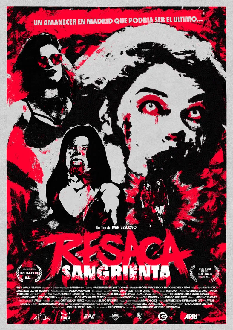 Bloody Hangover poster background