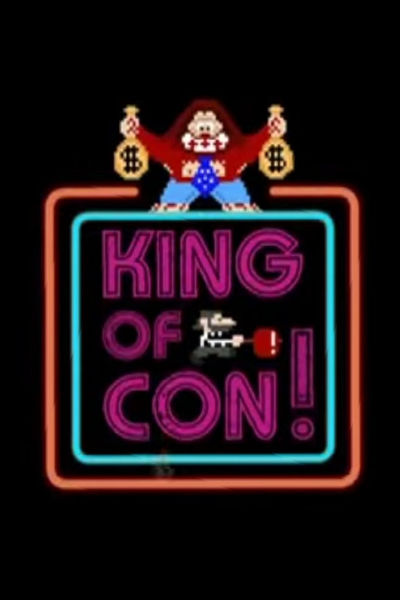 King of Con! poster background