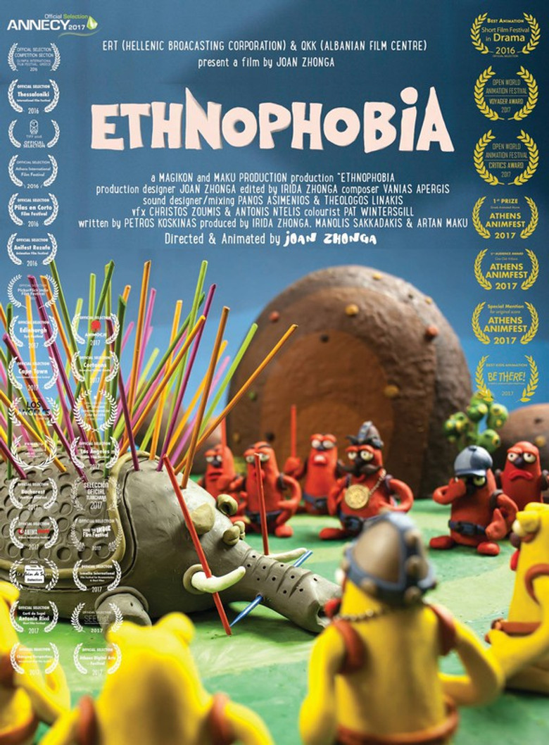 Ethnophobia poster background