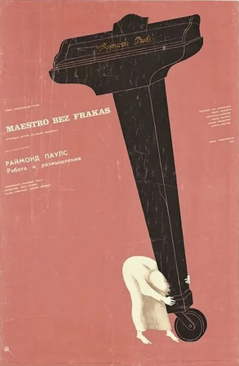 Maestro bez frakas poster background