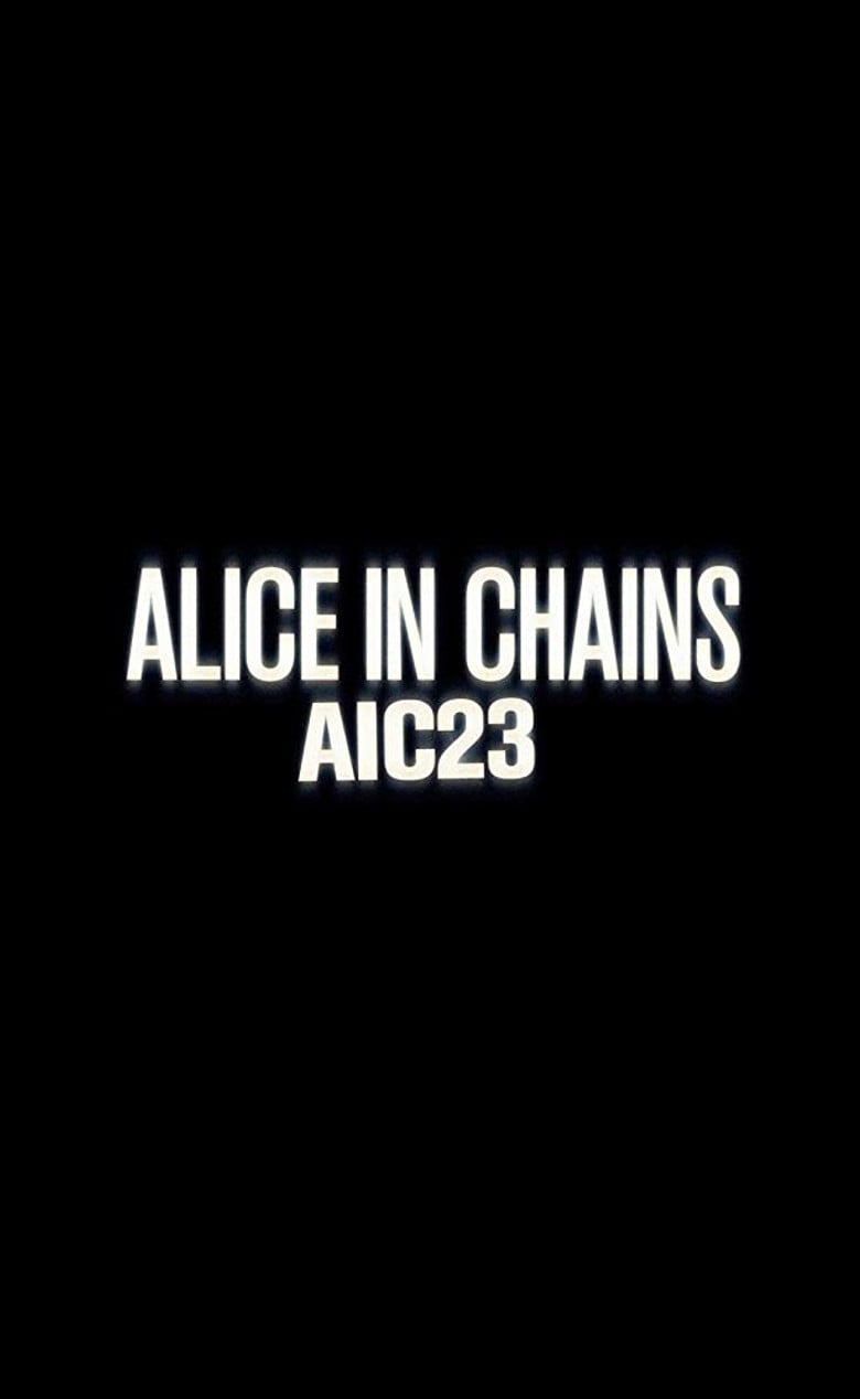 Alice in Chains: AIC 23 poster background