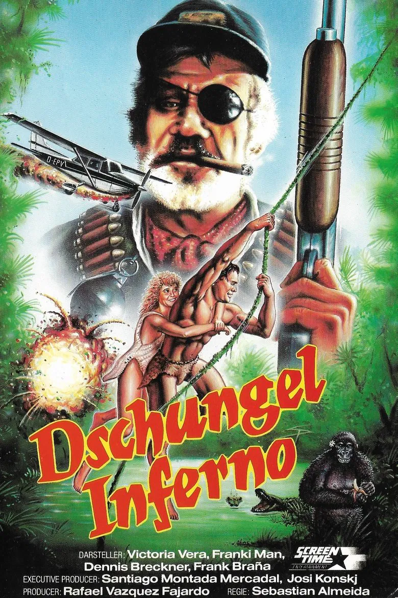 Freddie of the Jungle poster background