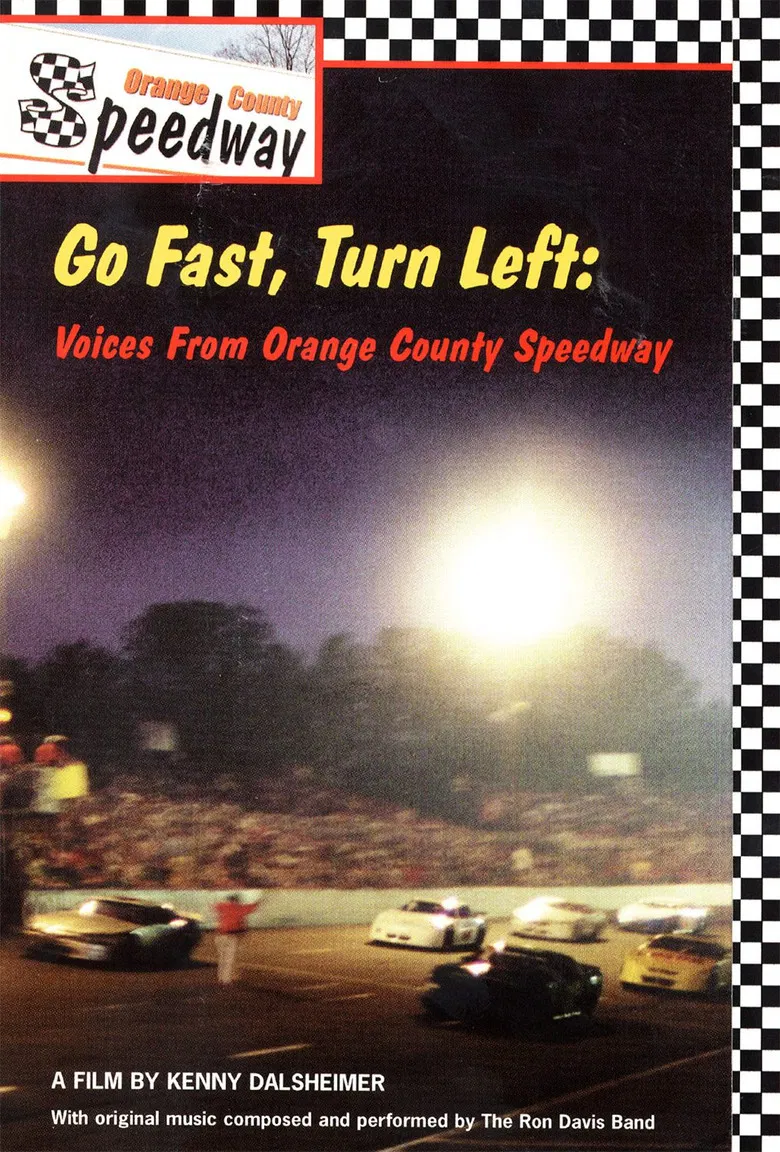 Go Fast, Turn Left poster background
