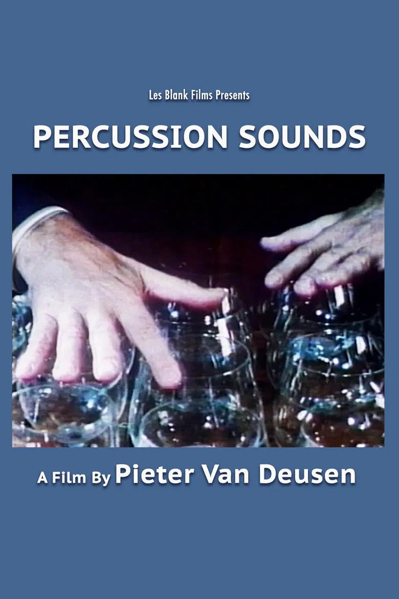 Percussion Sounds poster background