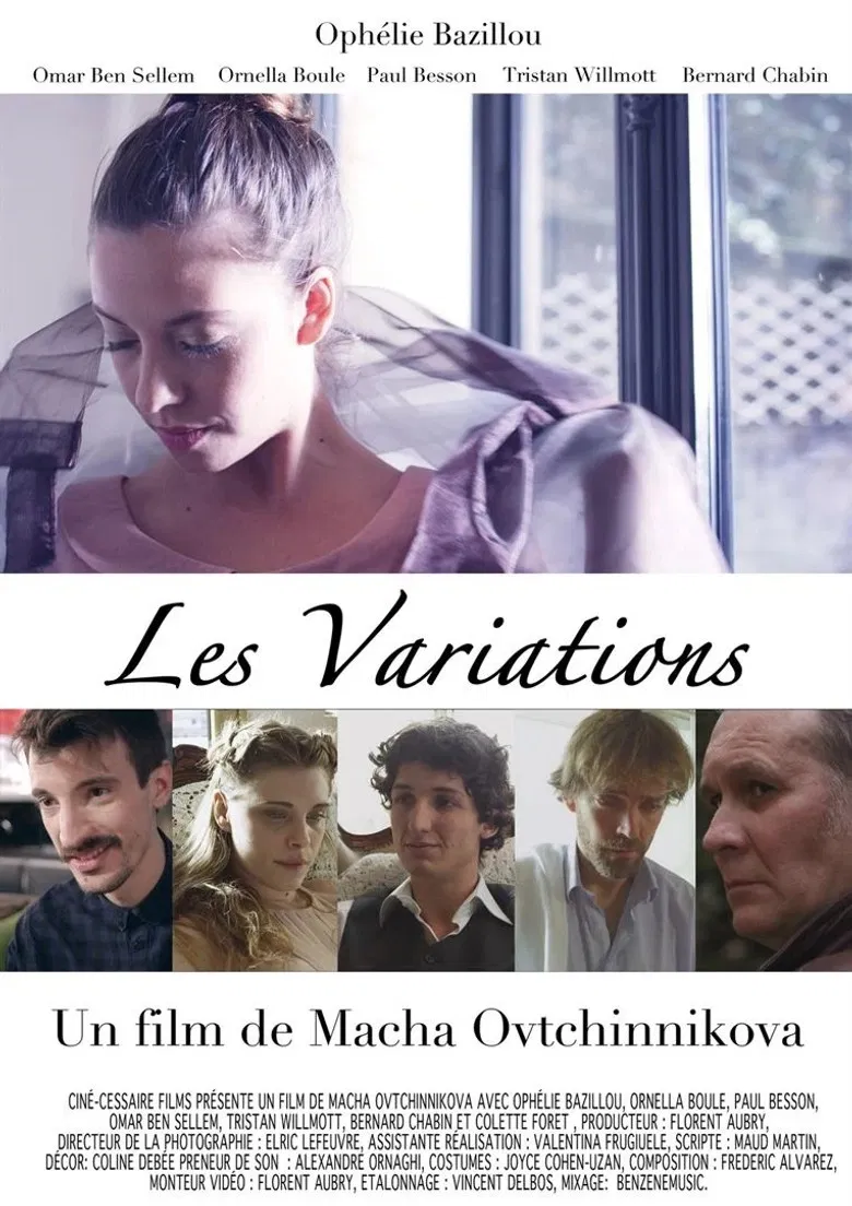 Les variations poster background