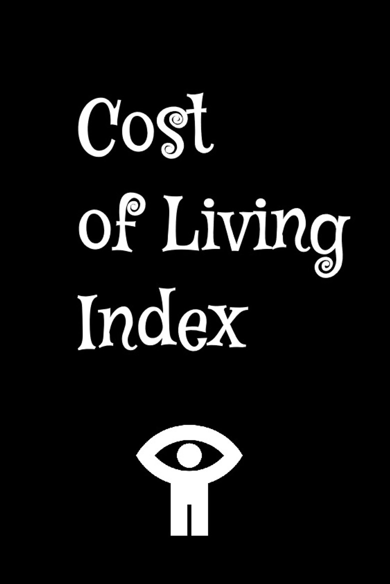 Cost of Living Index poster background