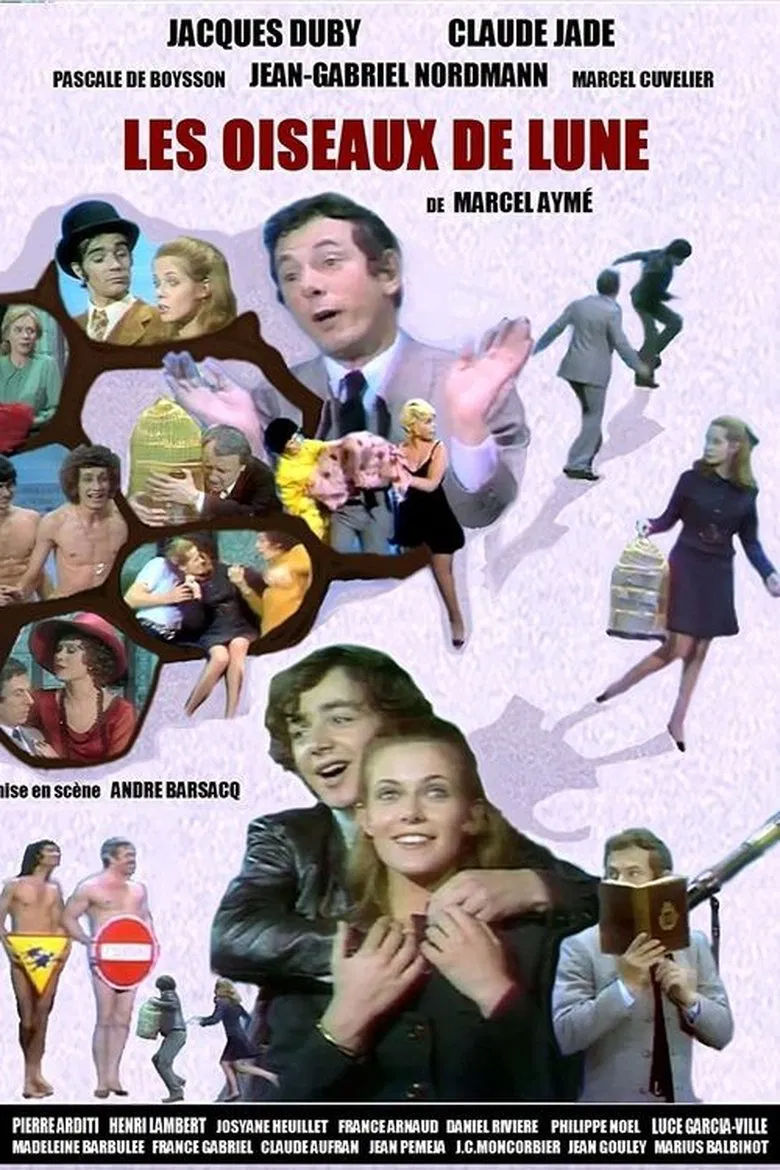 Les Oiseaux de la lune poster background