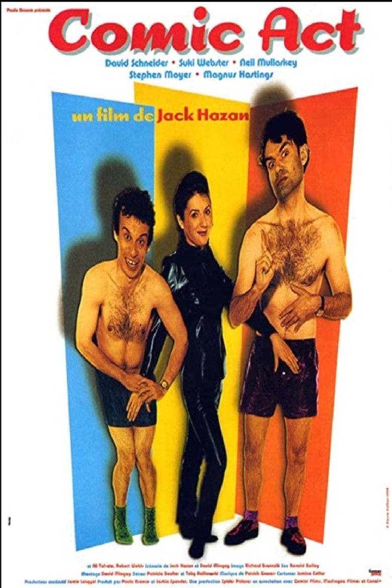 Comic Act poster background