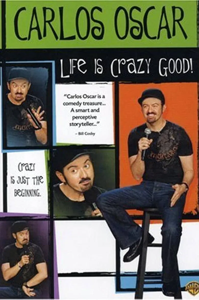 Carlos Oscar: Life is Crazy Good poster background