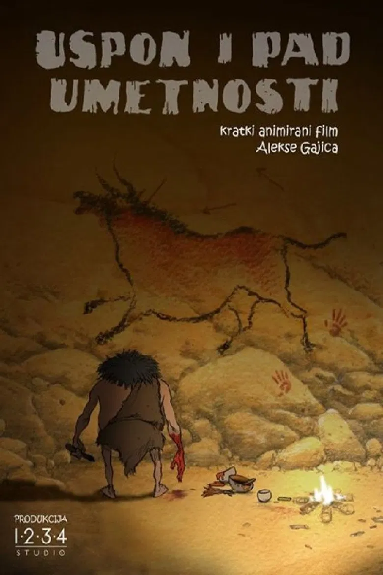 Rise and Fall of Art poster background