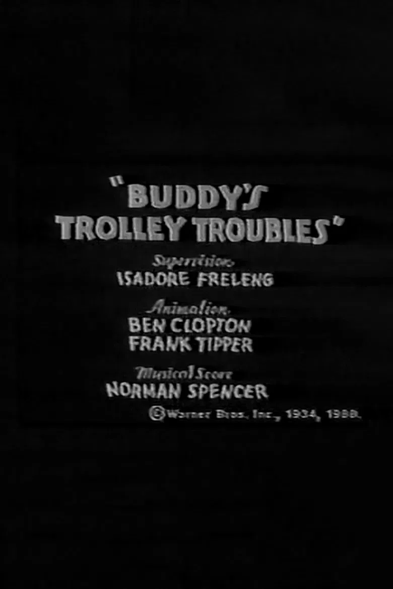 Buddy's Trolley Troubles poster background