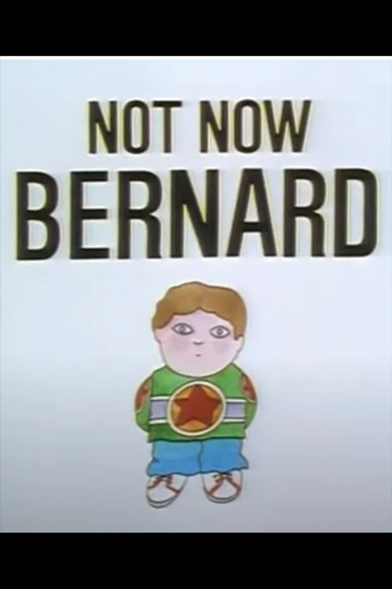 Not Now Bernard poster background