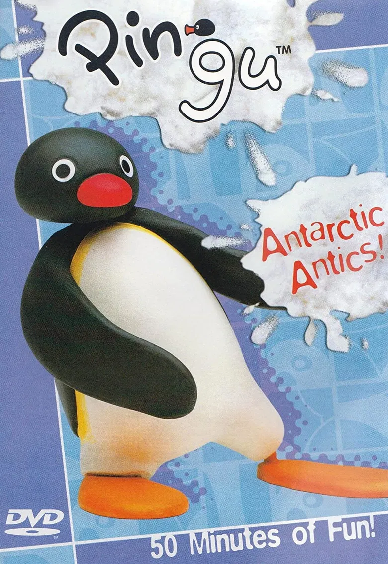 Pingu: Antarctic Antics poster background