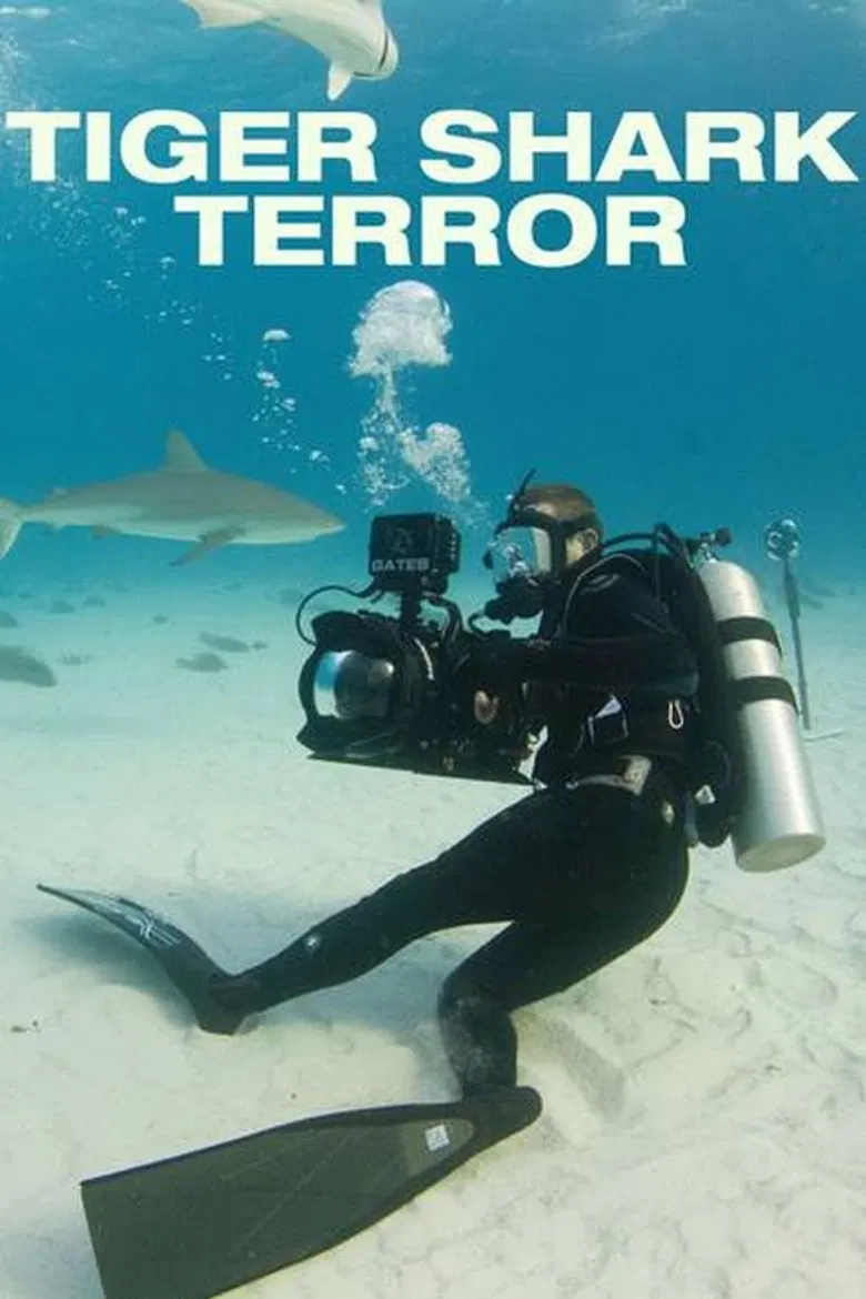 Tiger Shark Terror poster background