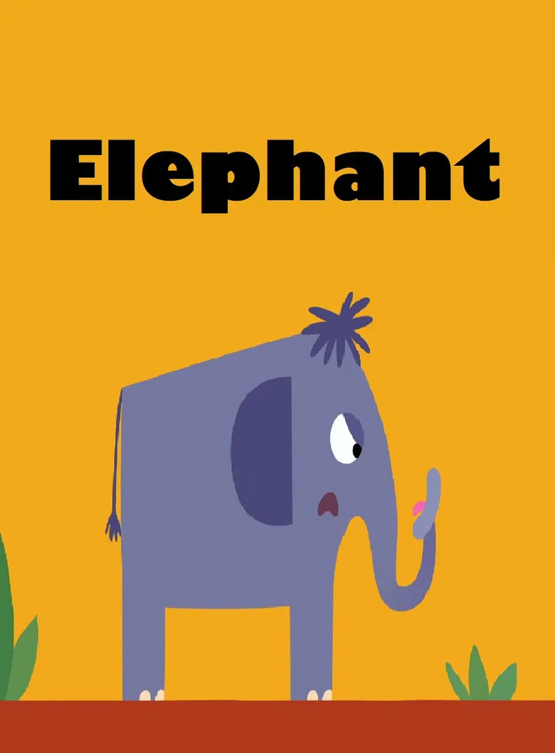 Elephant poster background