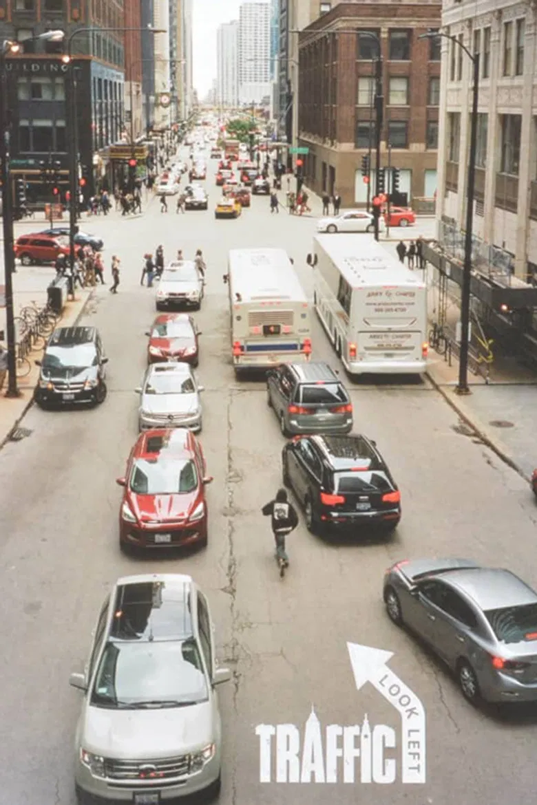 Traffic - Look Left poster background