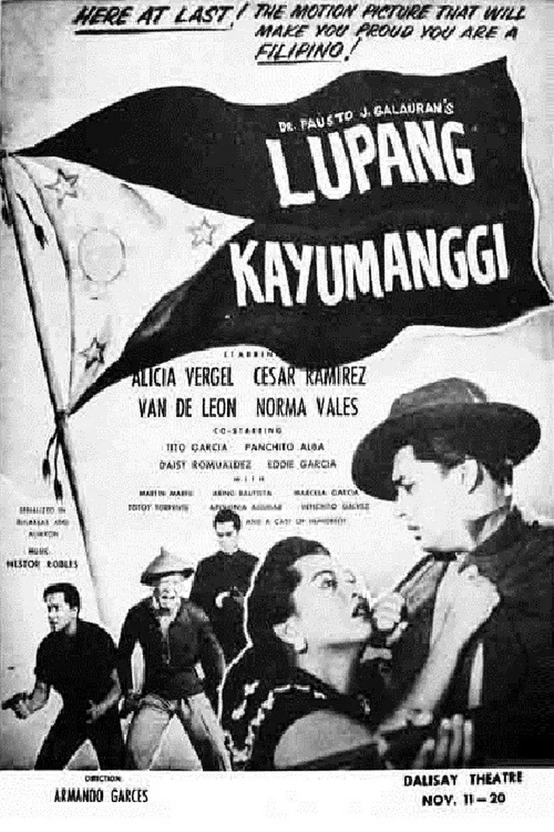 Lupang Kayumanggi poster background