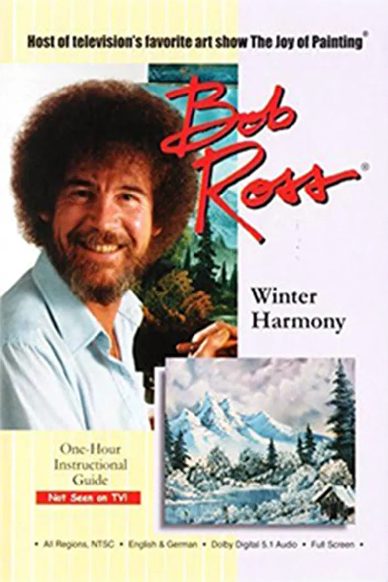 Bob Ross: Winter Harmony poster background
