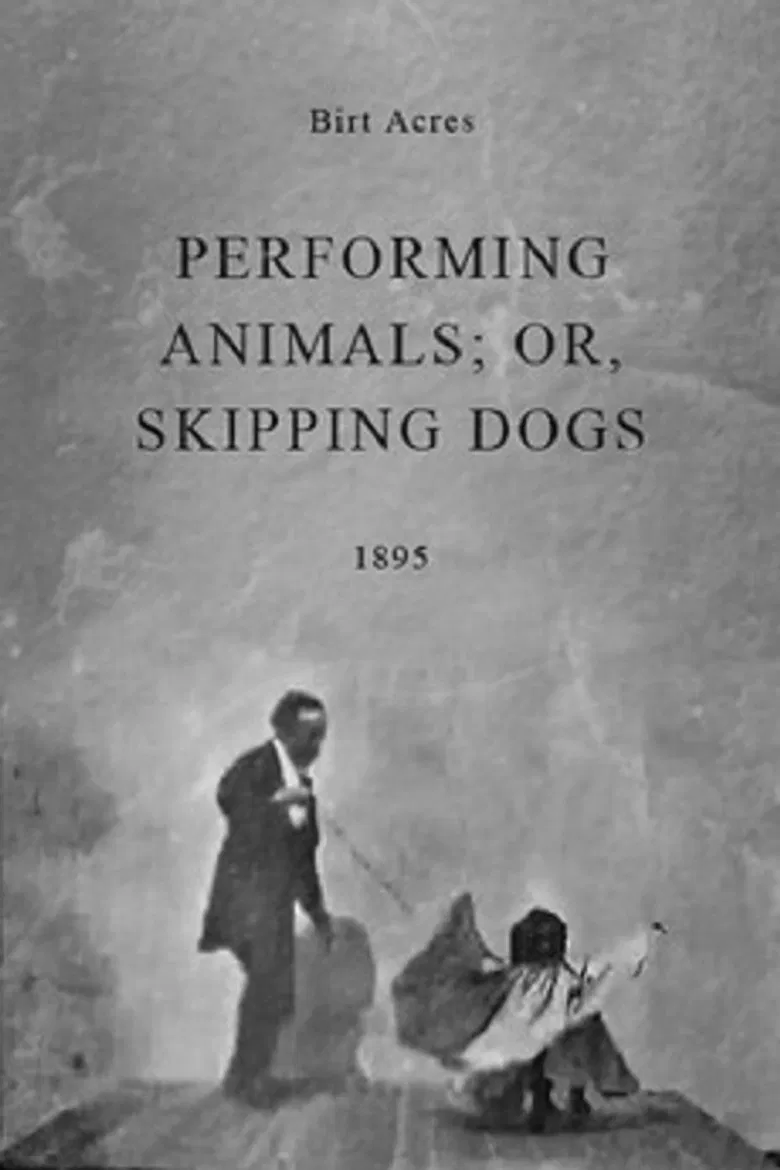 Performing Animals; or, Skipping Dogs poster background