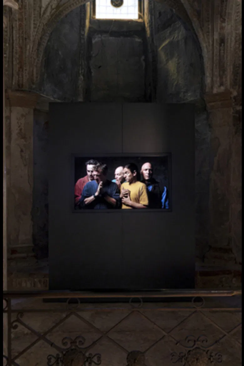 Bill Viola: The Road to St. Paul's poster background