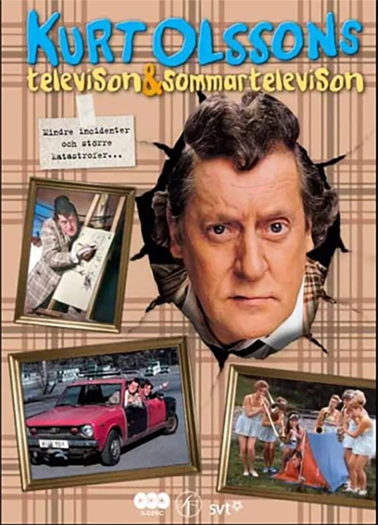 Kurt Olssons sommartelevison poster background