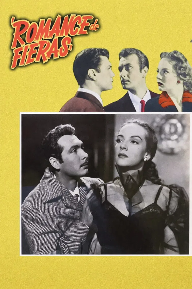 Romance de fieras poster background