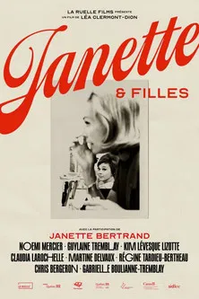 Janette et filles poster background