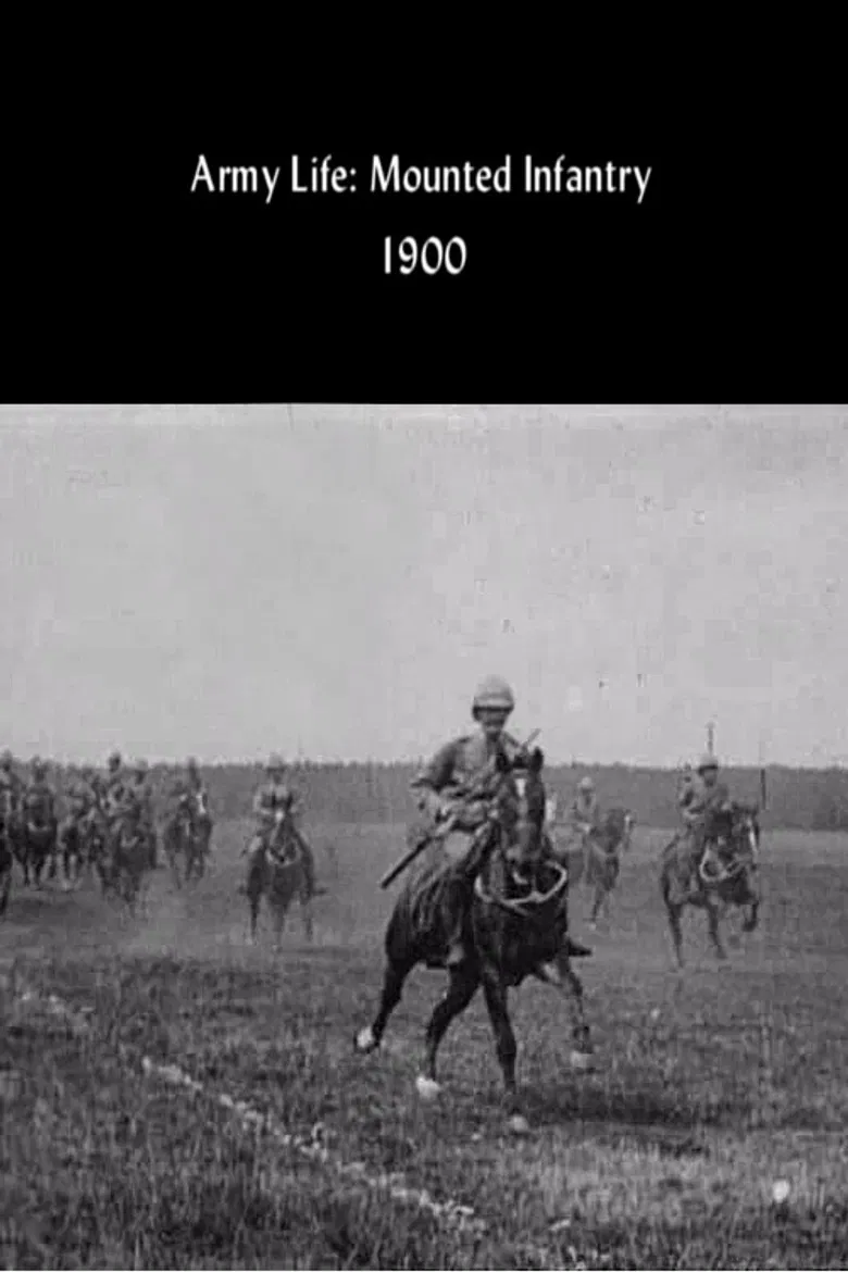 Army Life: Mounted Infantry poster background