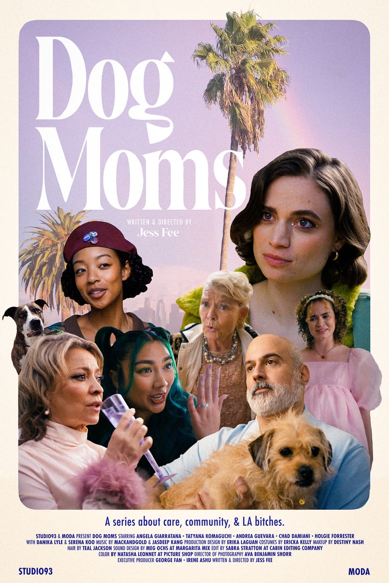 Dog Moms poster background