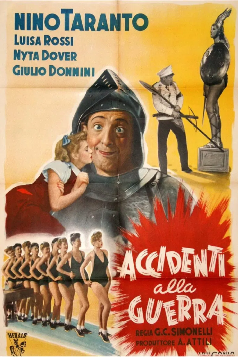 Accidenti alla guerra! poster background