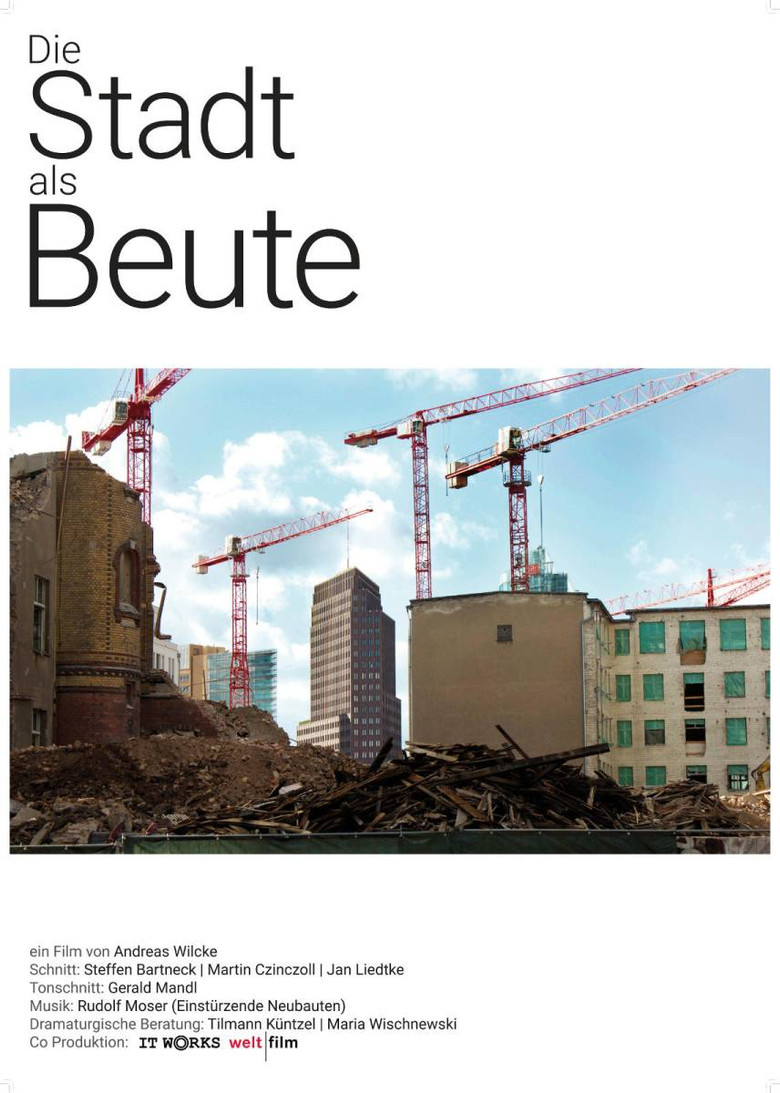 Die Stadt als Beute poster background
