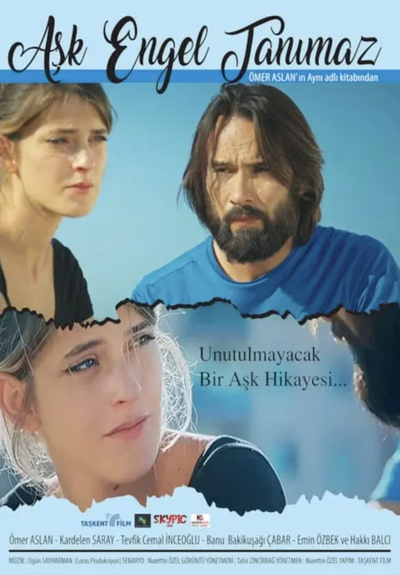 Aşk Engel Tanımaz poster background