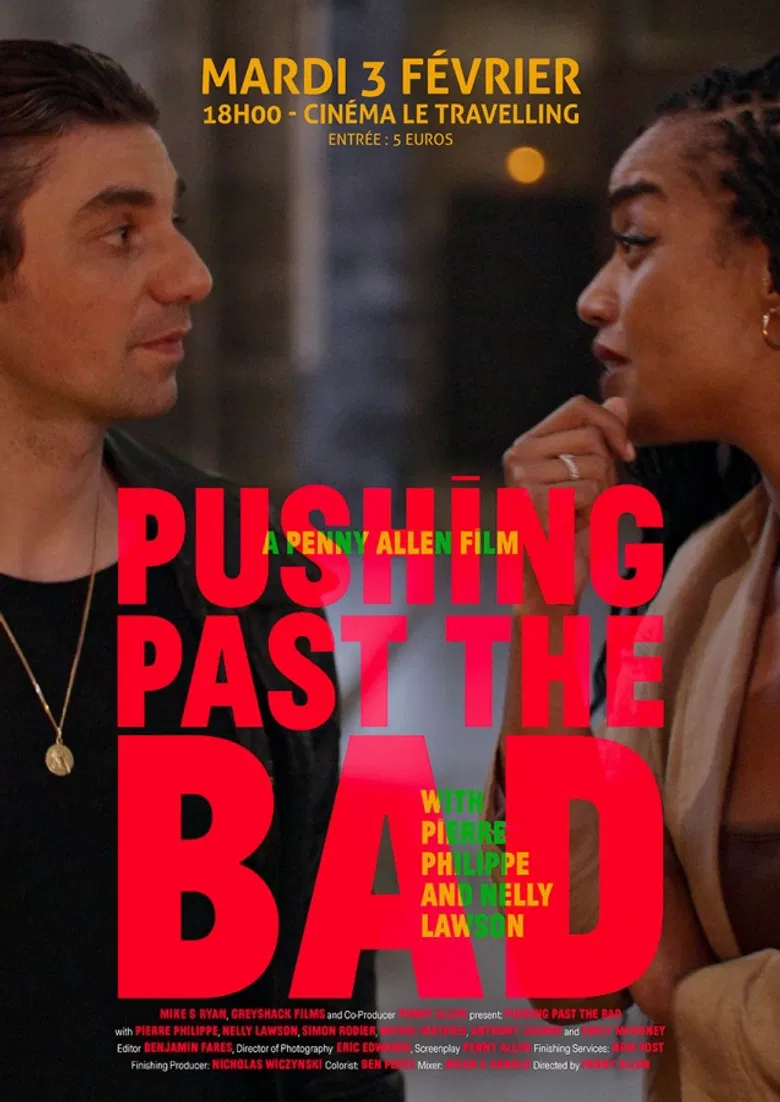 Pushing Past the Bad poster background