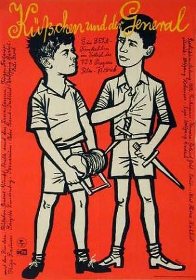 Küßchen und der General poster background