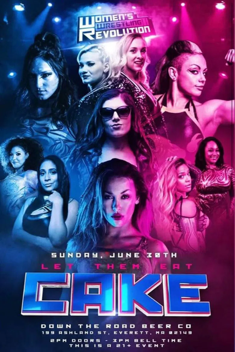 WWR Let Them Eat Cake poster background