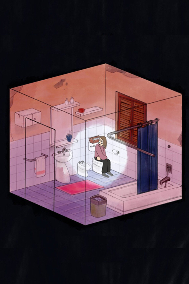 there's a light poster background