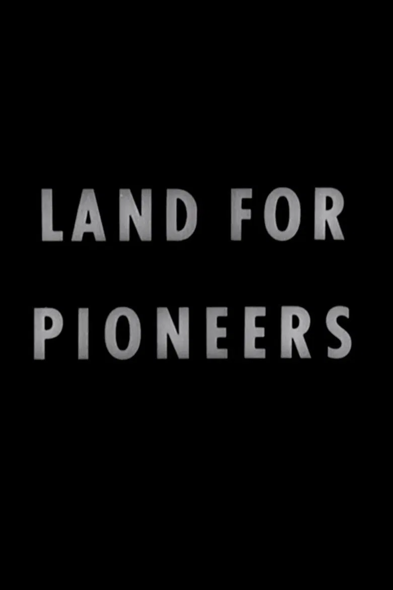 Land for Pioneers poster background