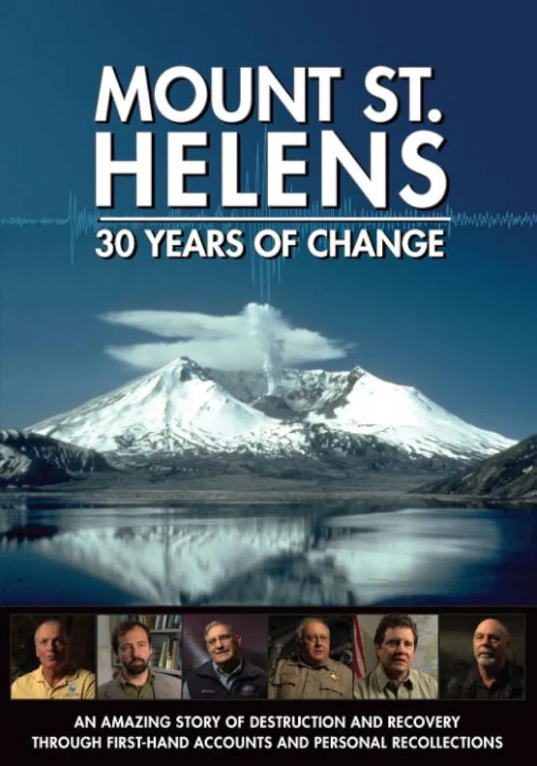 Mount St. Helens: 30 Years of Change poster background