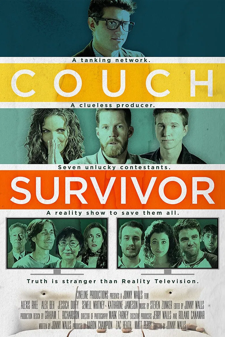 Couch Survivor poster background