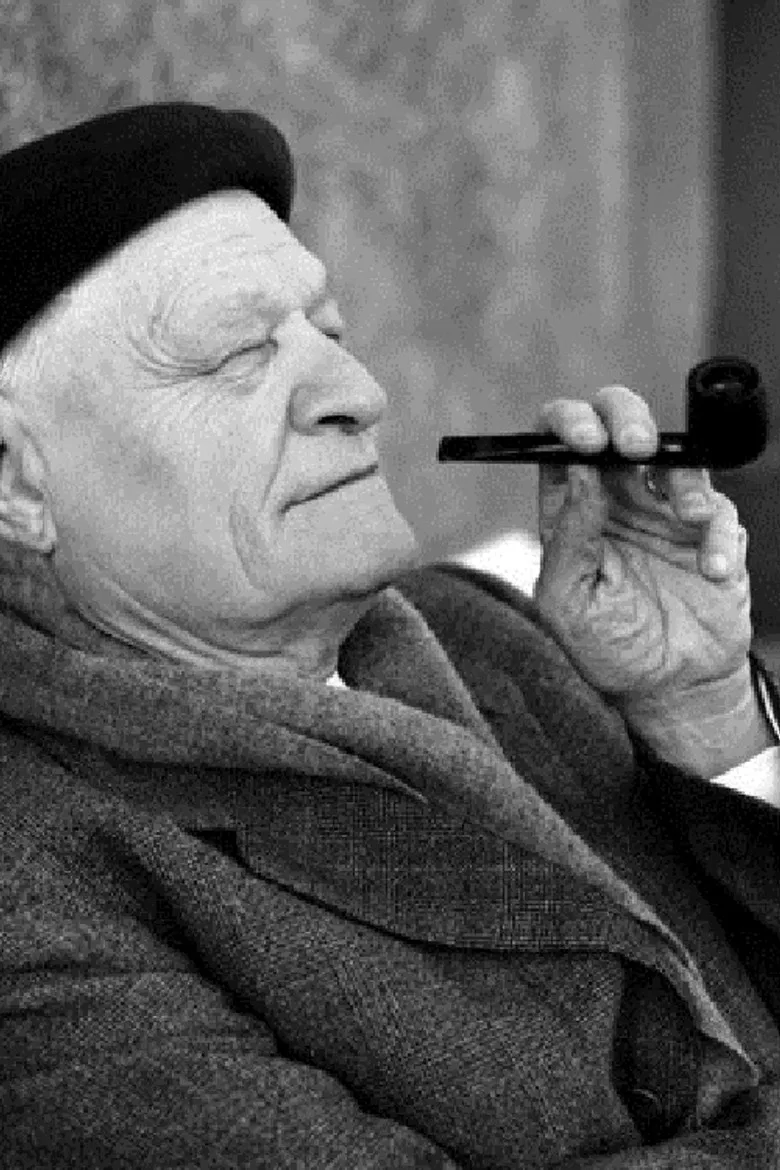 Paulo Emílio encontra Giuseppe Ungaretti no Instituto de Estudos Brasileiros, 1966 poster background