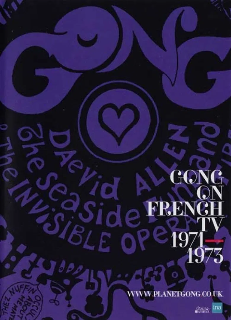 Gong on French TV 1971-1973 poster background