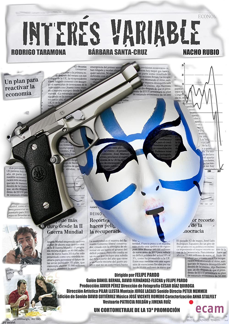 Interés variable poster background