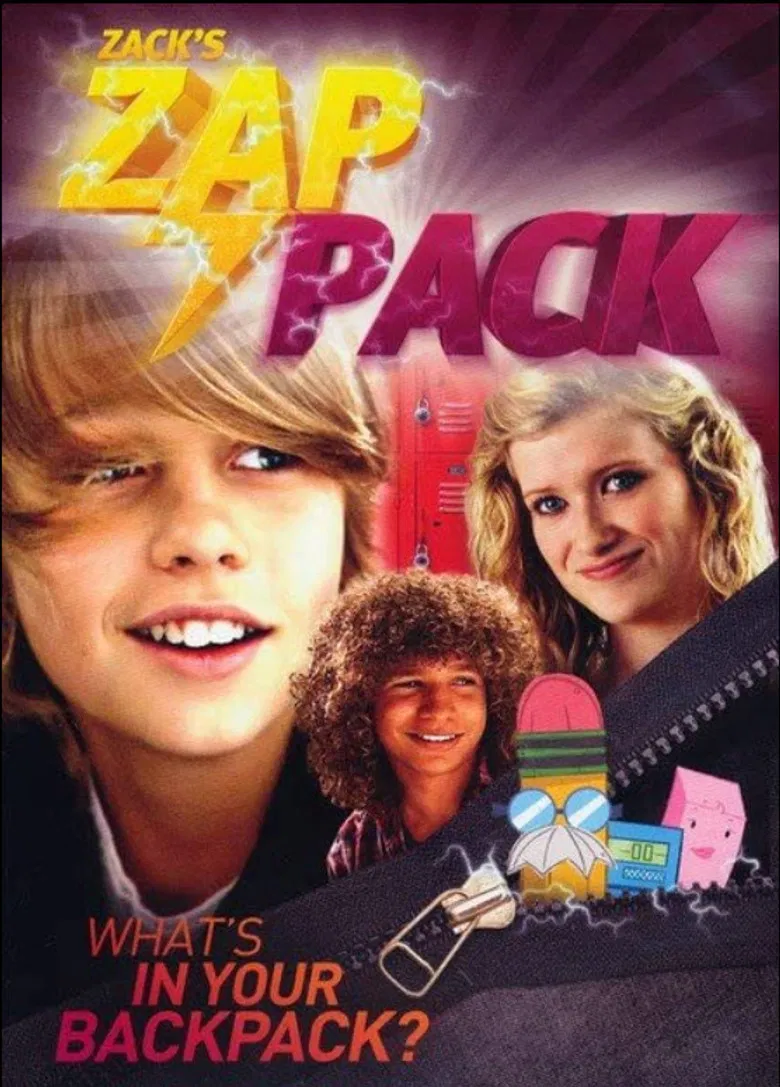 Zack's Zap Pack poster background