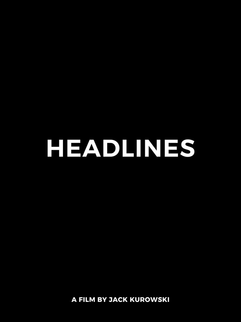 Headlines poster background